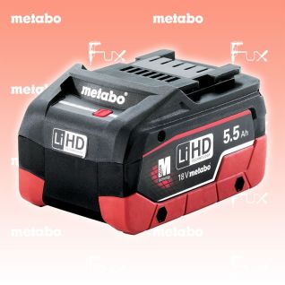 Metabo 18 V,  5.5 Ah, LiHD Akkupack
