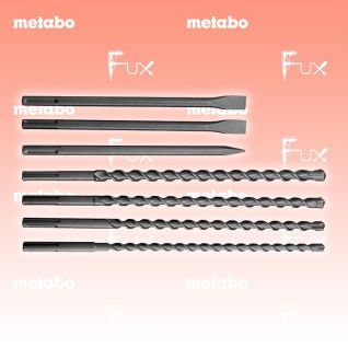 Metabo SDS-max Bohrer - Meißelsatz, 7-teilig
