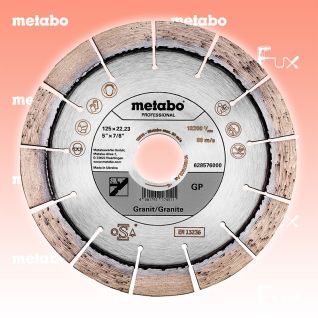 Metabo Diamanttrennscheibe 125 mm