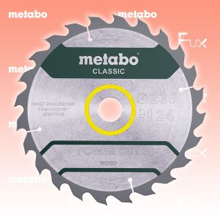 Metabo Kreissägeblatt 235 mm Classic