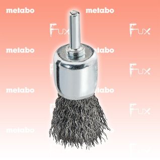 Metabo Stahldraht-Pinselbürste, Stahl gewellt