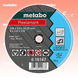 Metabo Trennscheibe Stahl 230 mm