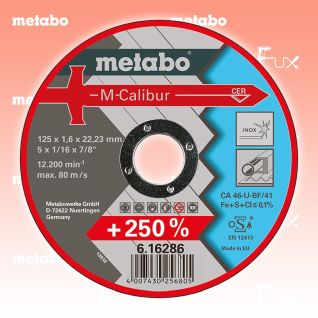 Metabo Trennscheibe Stahl 125 mm