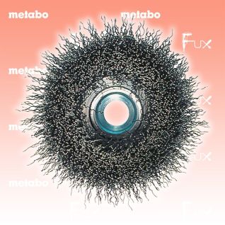 Metabo Stahldraht-Topfbürsten, Stahl gewellt