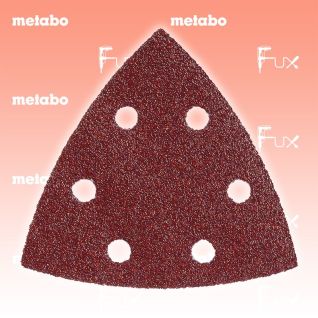 Metabo Dreieck - Haftschleifblätter  93 x 93 mm Set