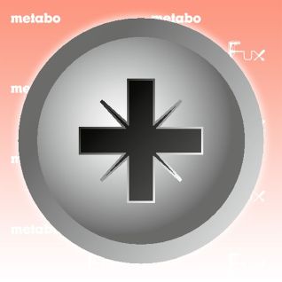Metabo 3 Bit Torsion Pozidriv PZ 1 