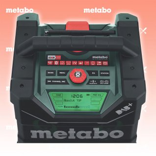 Metabo RC 12-18 32W BT DAB+ Akku-Baustellenradio