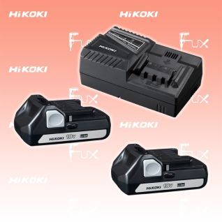 Hikoki BSL1815X x 2 + UC18YFSL Booster Pack 18 V