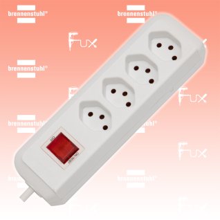 Brennenstuhl cleverLINE Steckdosenleiste 4-fach 