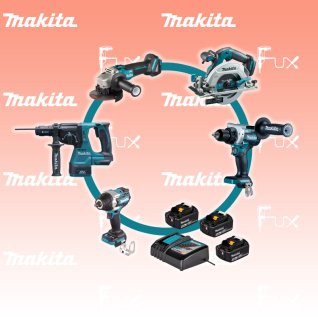 Makita 5-teilige bürstenlose Mega-Combo SET