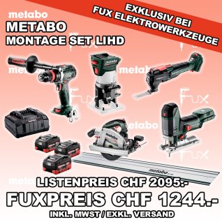 Metabo Montage Set LiHD