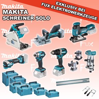 Makita 7-teiliges Schreiner Solo 8