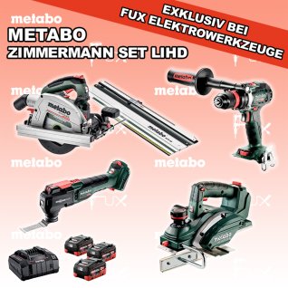 Metabo  Zimmermann SET 6 LiHD