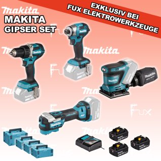 Makita Gipser Set 6