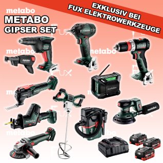 Metabo  Gipser Set 1 
